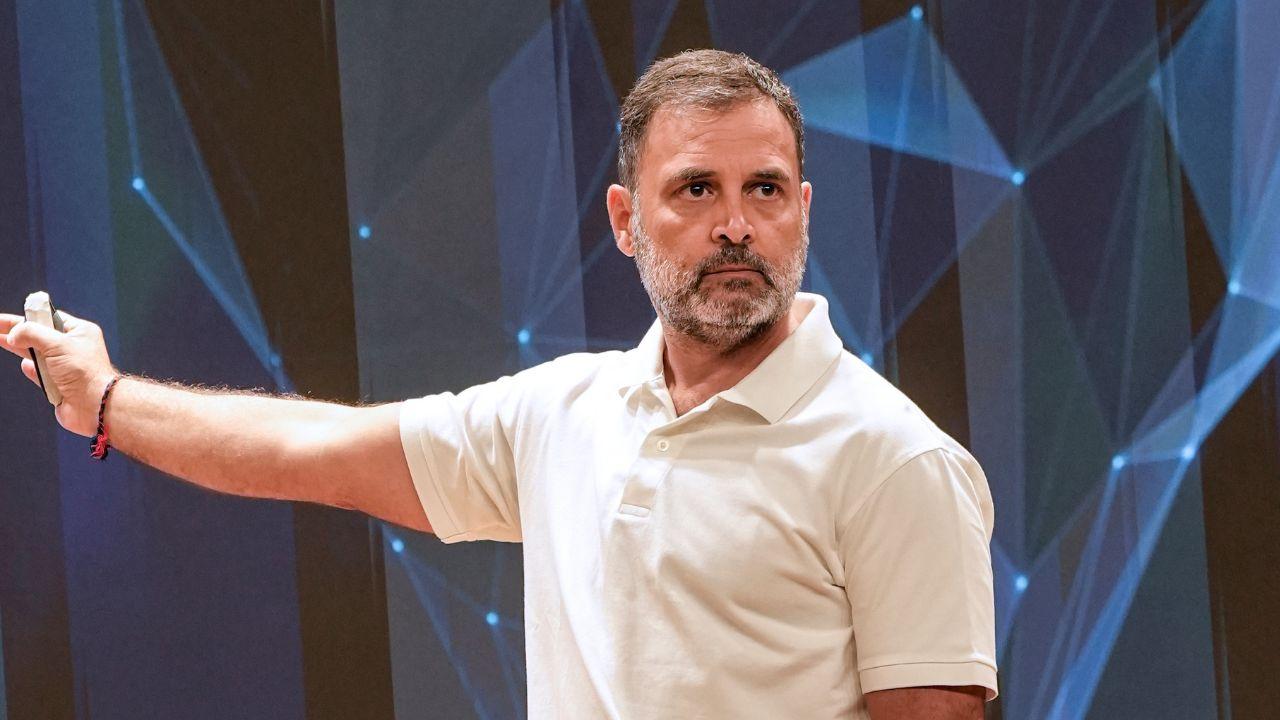 Rahul Gandhi has said during the press conference that there is a 